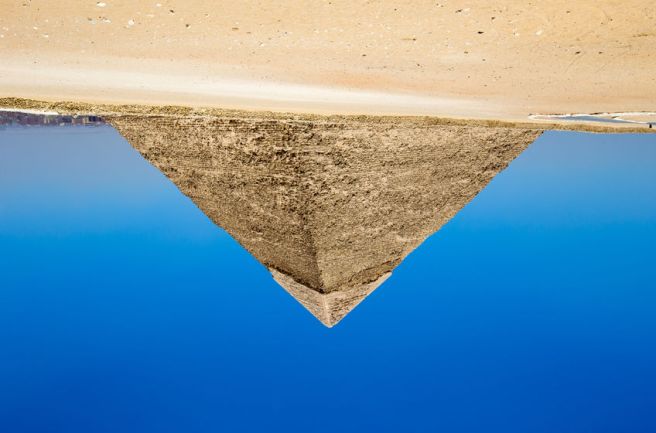 pyramids of Giza in Cairo, Egypt.