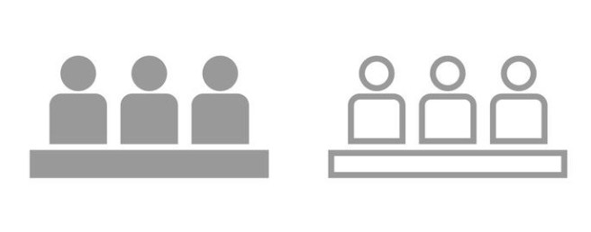 Board meeting - business concept it is icon .